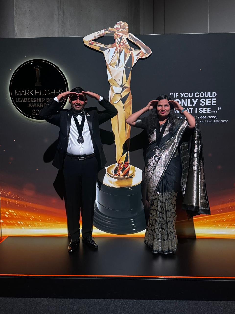Krishna & Ashwini Bangar — Mark Hughes Award